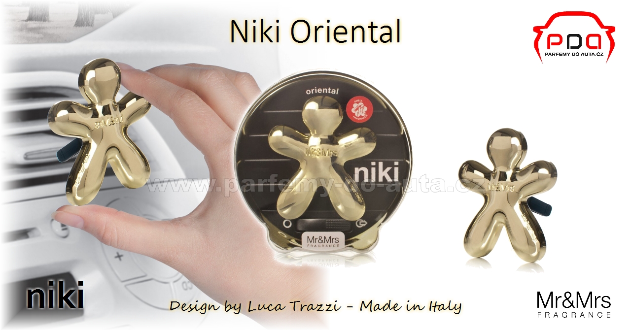 Niki Oriental - voňavý panáček do auta Mr&Mrs Fragrance